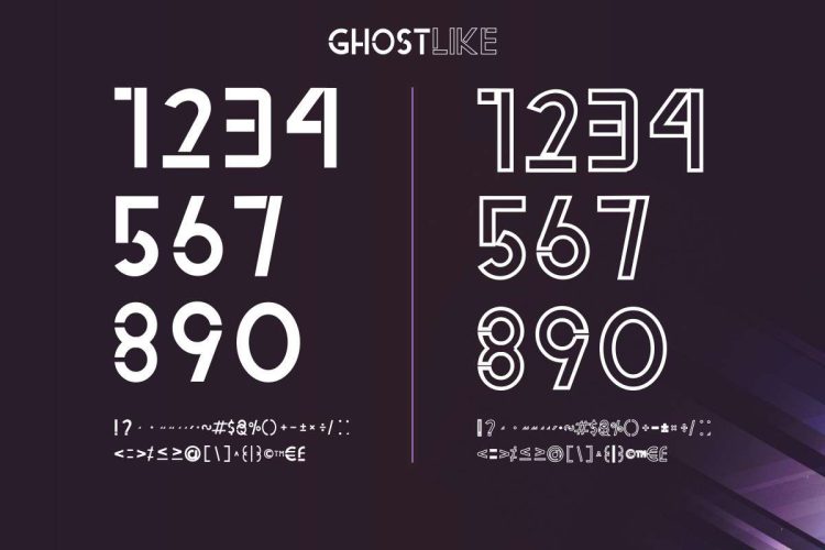 Ghostlike Sans Serif Font - Image 2