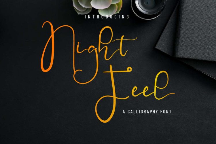 Night Feel Handwriting Font - Image 2