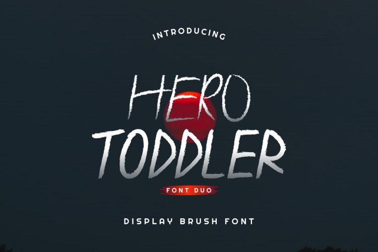 Hero Toddler Font Duo Family