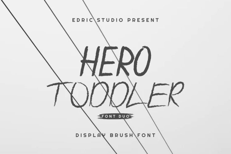 Hero Toddler Font Duo Family - Image 7