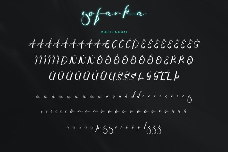 Yofanka Brush Font - Image 3