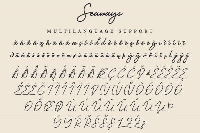 Seaways Font By Edricstudio