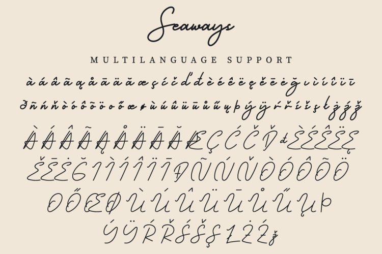 Seaways Font - Image 5