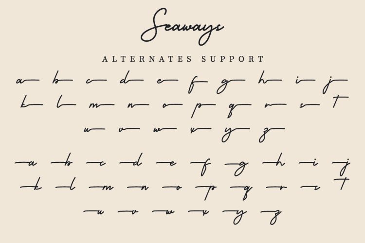 Seaways Font - Image 2