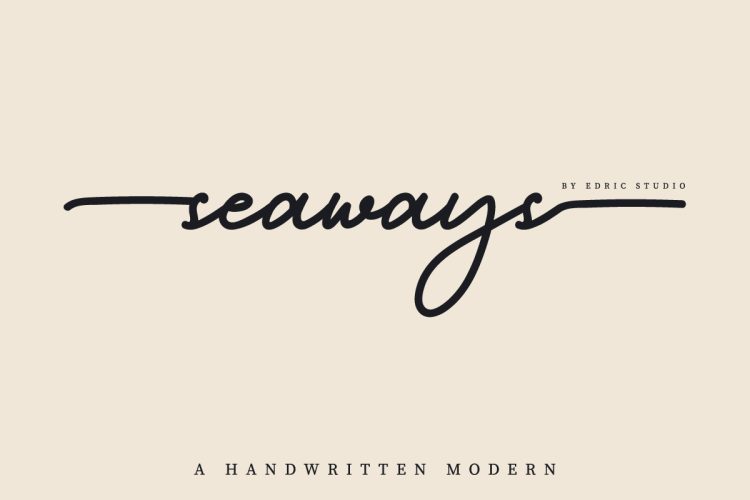 Seaways Font