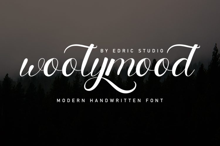 Woolymood Font