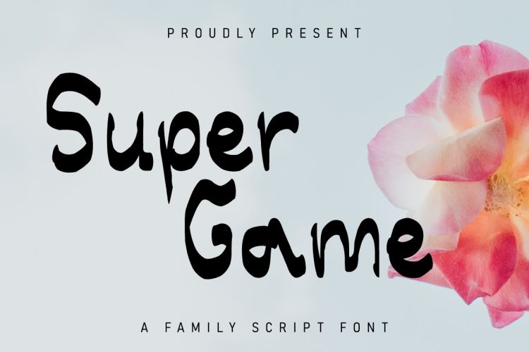 Super Game Comic Font