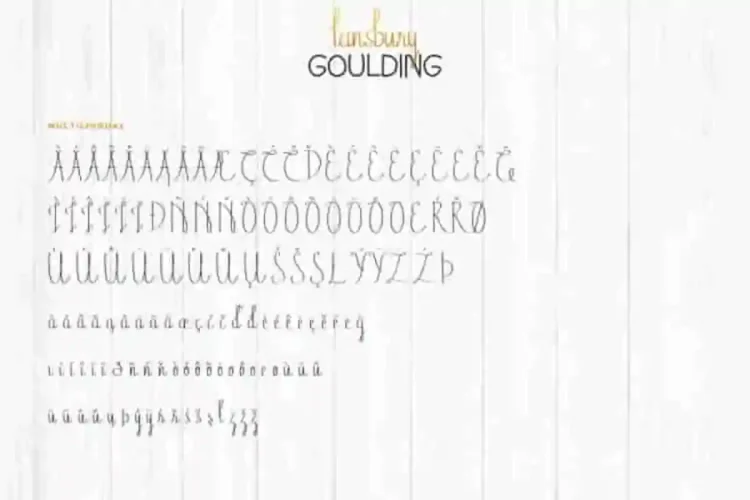 Lansbury Goulding