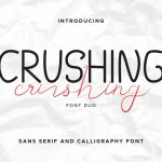 Crushing Font