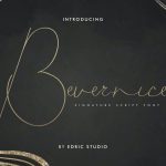 Bevernice Signature Font