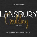 Lansbury Goulding Font