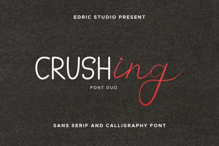 Crushing Font Duo - Image 2