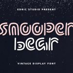 Snooper Bear Font