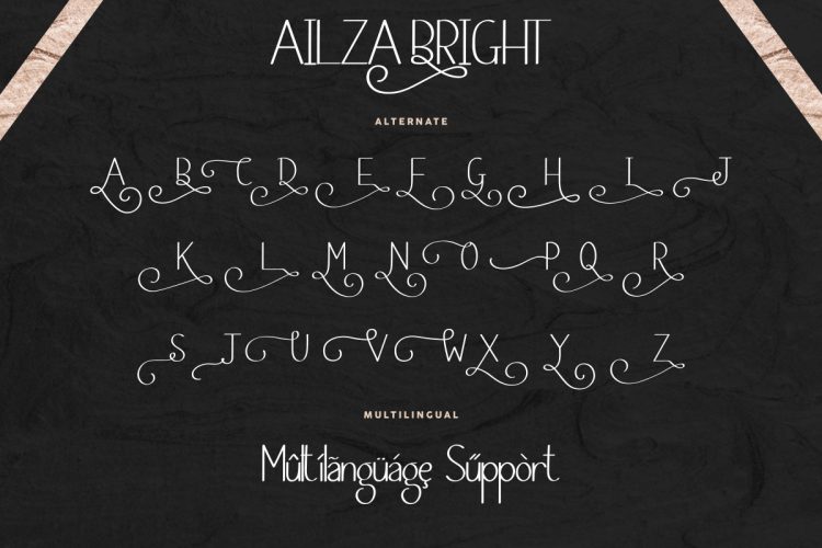 Ailza Bright Display Sans Font - Image 6