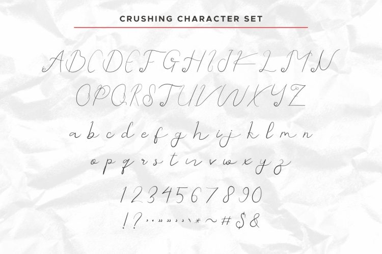 Crushing Font Duo - Image 8