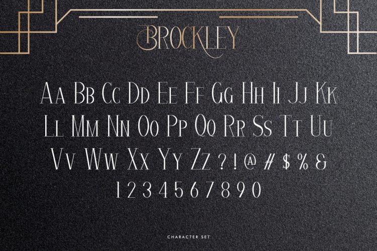 Brockley Luxury Serif Font - Image 5