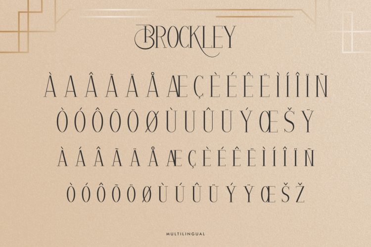 Brockley Luxury Serif Font - Image 7