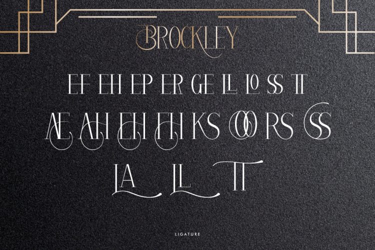 Brockley Luxury Serif Font - Image 9