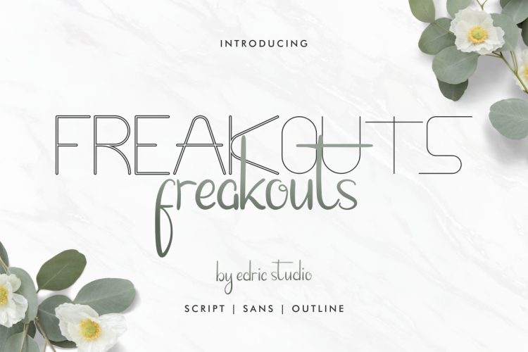 Freakouts Font Duo