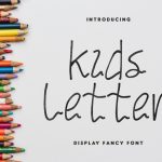 Kids Letter Font