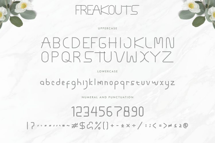 Freakouts Font Duo - Image 9