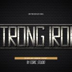 Strong Iron Font