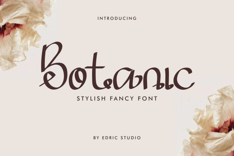 Botanic Fancy Font