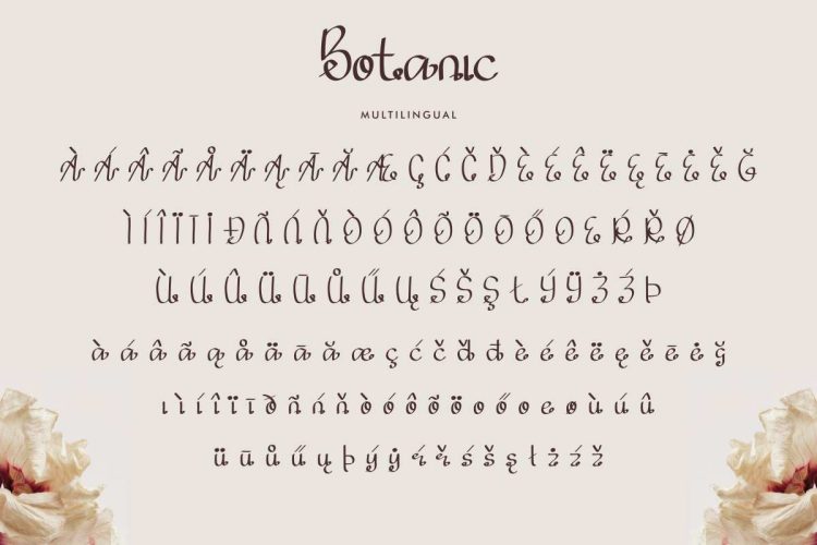 Botanic Fancy Font - Image 8