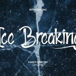 Ice Breaking Font