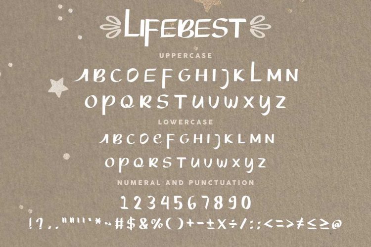 Lifebest Fancy Font - Image 5