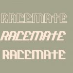 Racemate Font