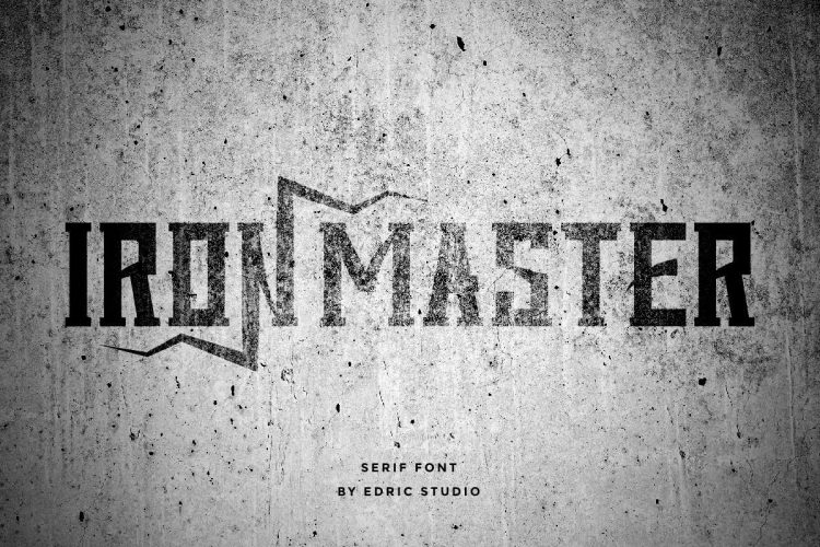 Iron Master Font - Image 11