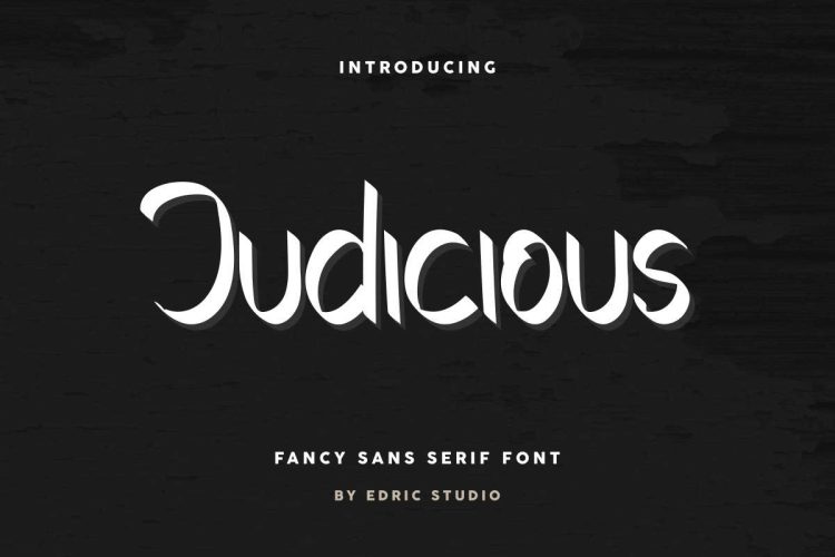 Judicious Fancy Font