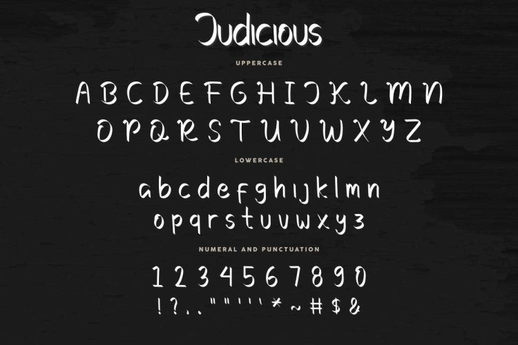 Judicious Fancy Font - Image 4