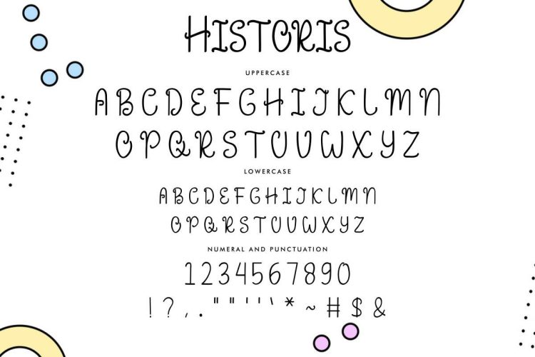 Historis Curly Font - Image 3