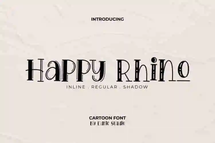 Happy Rhino