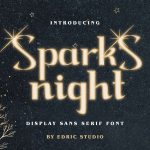 Sparks Night Font