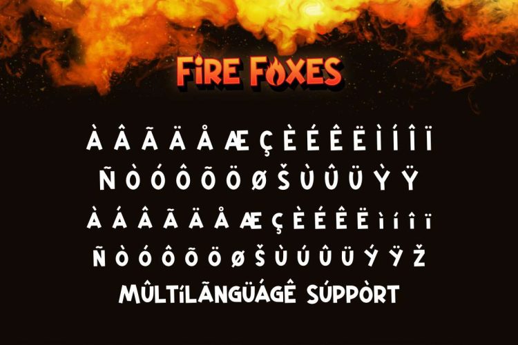 Fire Foxes Font - Image 6