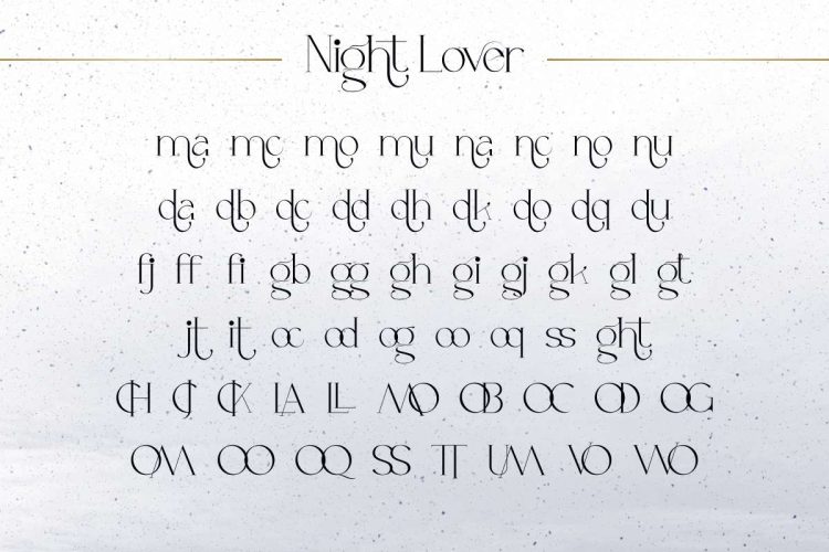 Night Lover Font - Image 10