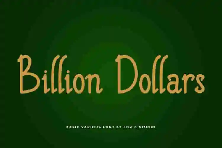 Billion Dollars