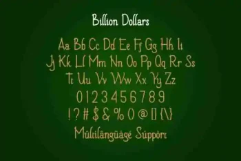 Billion Dollars