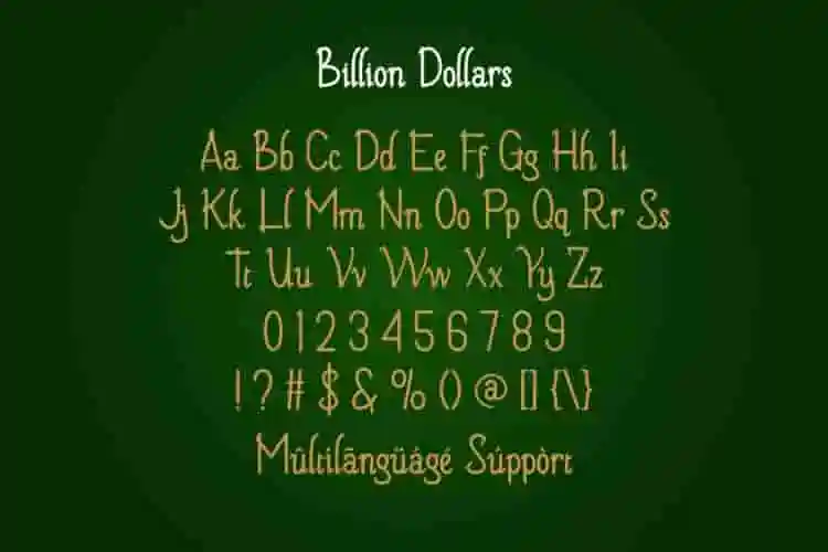 Billion Dollars