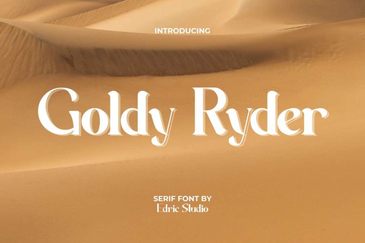 Goldy Ryder Font - Image 12