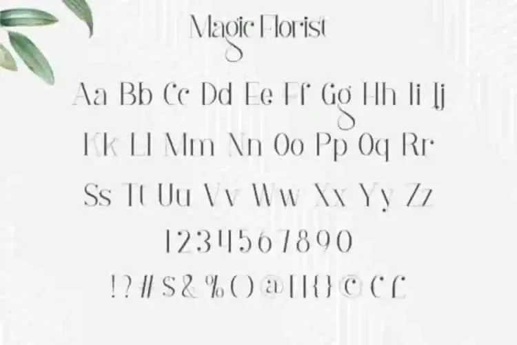 Magic Florist