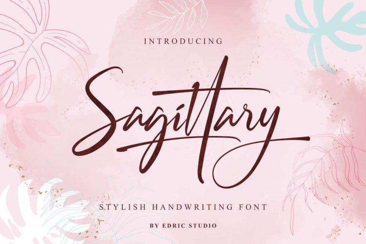 Sagittary Signature Font