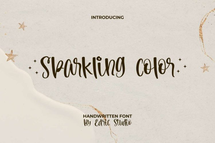 Sparkling Color Font - Image 11