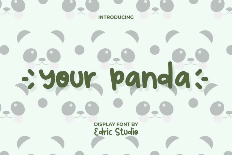 Your Panda Font - Image 9