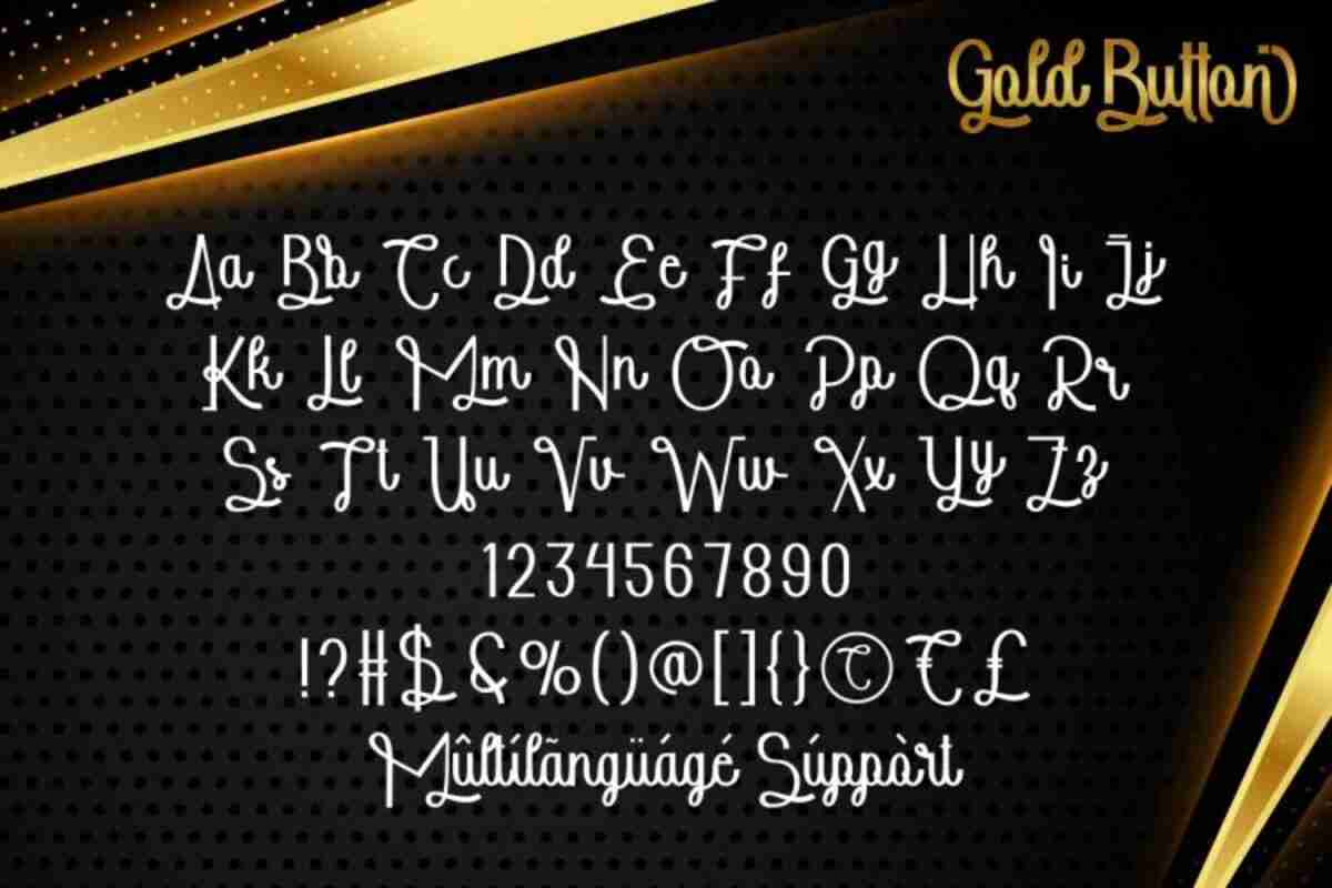 Gold Button