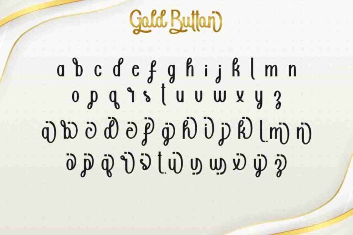 Gold Button