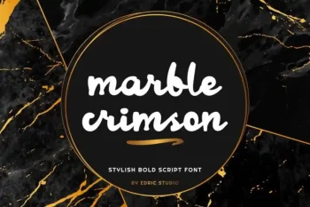 Marble Crimson